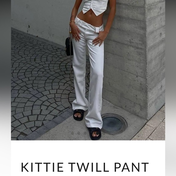 Tiger Mist Pants - Tiger mist kittie twill pant